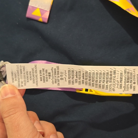 Disney Parks Pins Figment Reversible Pin Lanyard & Keychain Combo NWT - Picture 7 of 10